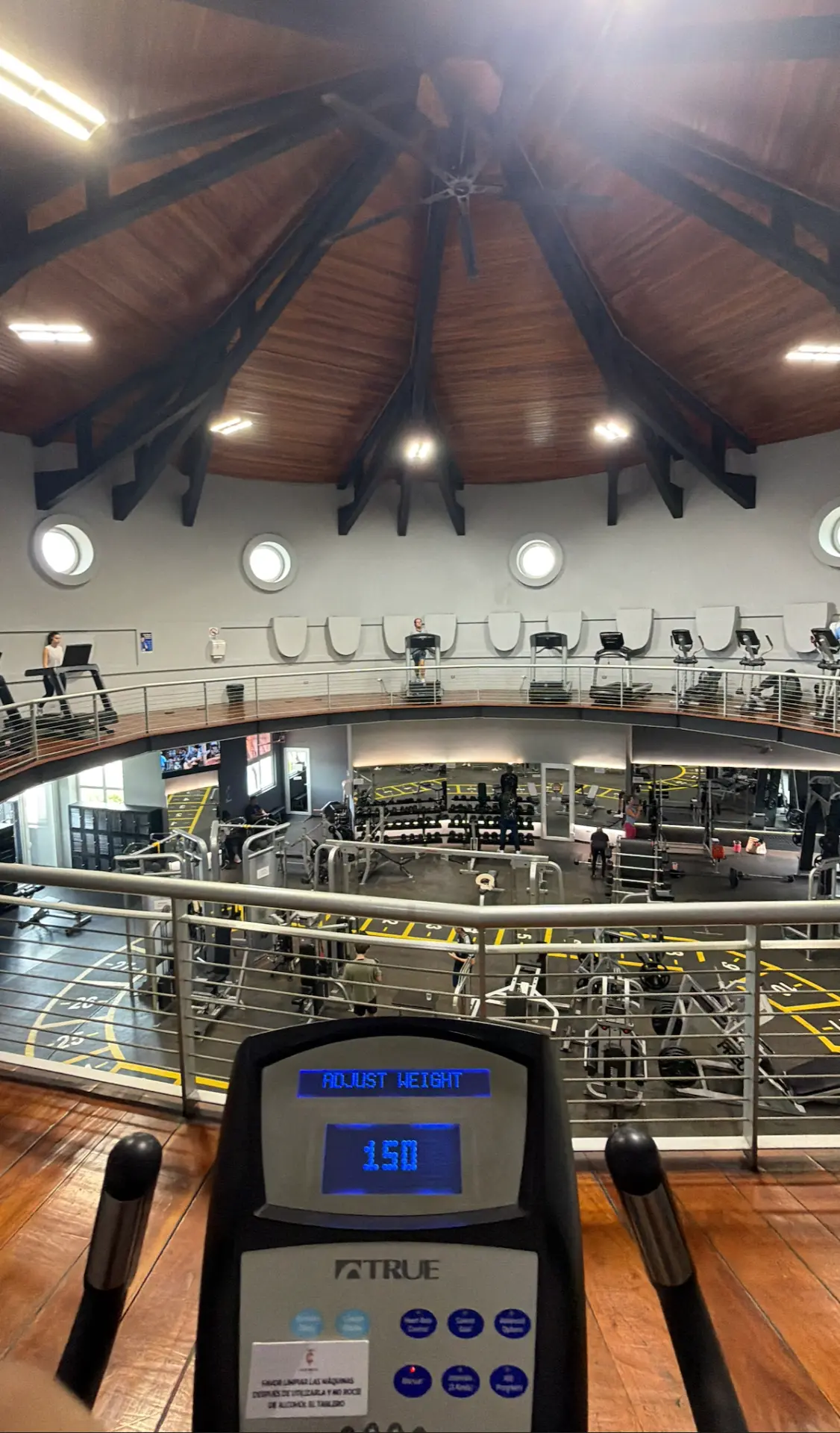 Gimnasio utilizado como referencia de preparación física complementaria